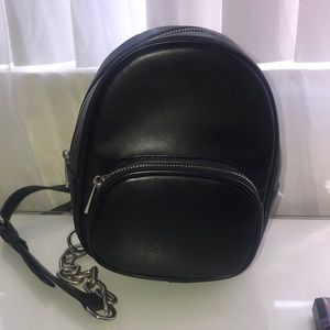 Forever21 Black Mini Backpack Bag